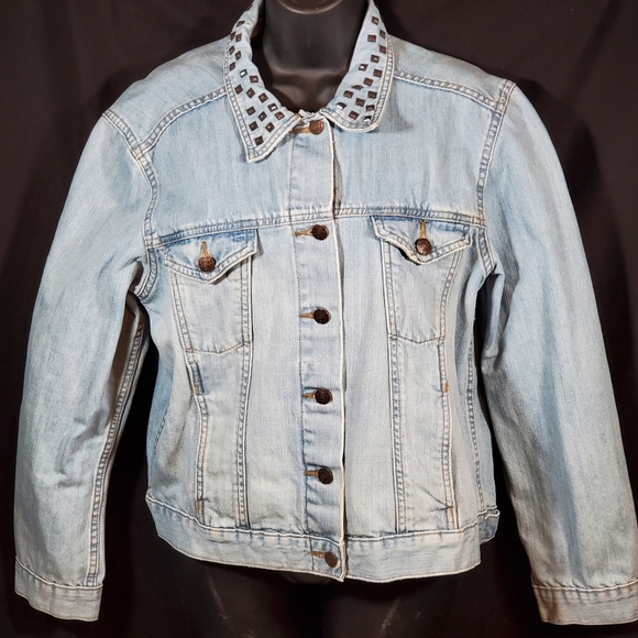 Rock Republic Denim Jean Jacket - Picture 1 of 7
